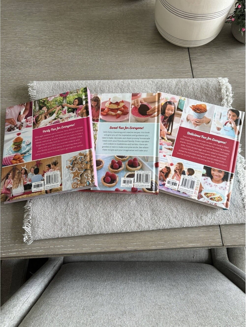 American Girl Kitchen Adventures 3-Book Box Set: Baking Cooking Parties, Illus. - Picture 7 of 10